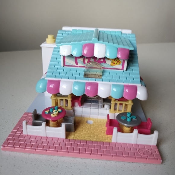Vintage Bluebird Polly Pocket Pizza Parlor - Picture 1 of 11